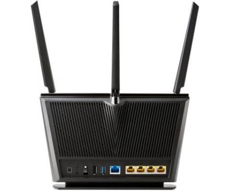 Маршрутизатор ASUS RT-AX68U AX2700 4xGE LAN 1xGE WAN 1xUSB3.0 1xUSB2.0 MU-MIMO (RT-AX68U)
