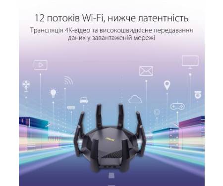 Маршрутизатор ASUS RT-AX89X AX6000 (RT-AX89X)