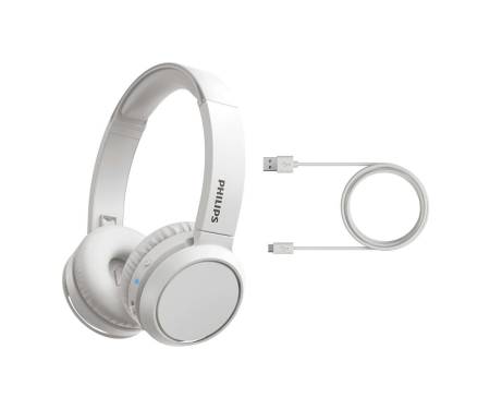 Philips TAH4205 On-ear Mic[White]