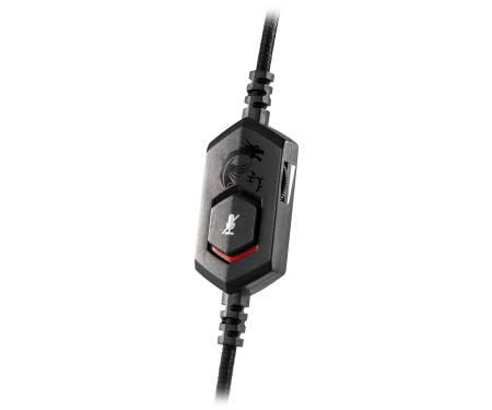MSI Immerse GH30 Immerse Stereo Over-ear Gaming Headset V2