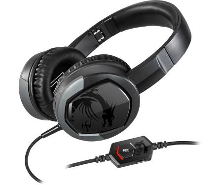 MSI Immerse GH30 Immerse Stereo Over-ear Gaming Headset V2