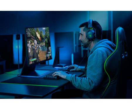 Razer BlackShark V2 - Wired + USB Mic Enhancer, black