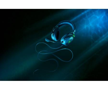 Razer BlackShark V2 - Wired + USB Mic Enhancer, black