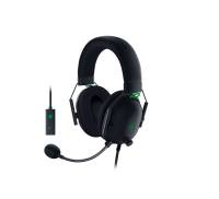 Razer BlackShark V2 - Wired + USB Mic Enhancer, black
