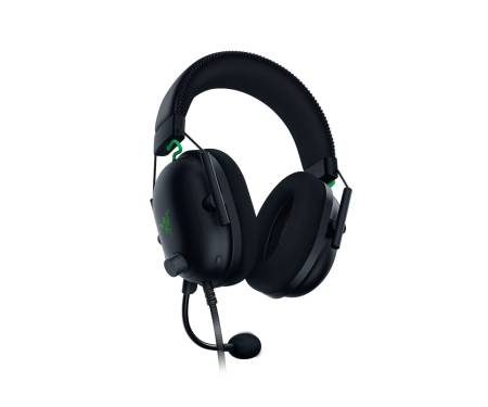 Razer BlackShark V2 - Wired + USB Mic Enhancer, black