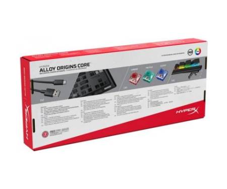 Клавиатура HyperX Alloy Origins Core HX Blue (HX-KB7BLX-RU)