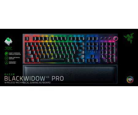 Razer BlackWidow V3 Pro[(Green Switch) Russian Layout, black]