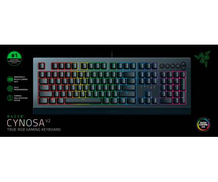 Razer Cynosa V2 - Russian Layout RGB Black