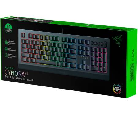 Razer Cynosa V2 - Russian Layout RGB Black
