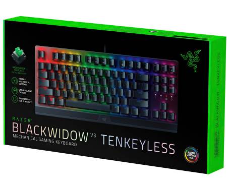 Razer BlackWidow V3 TKL (Green Switch) - US Layout