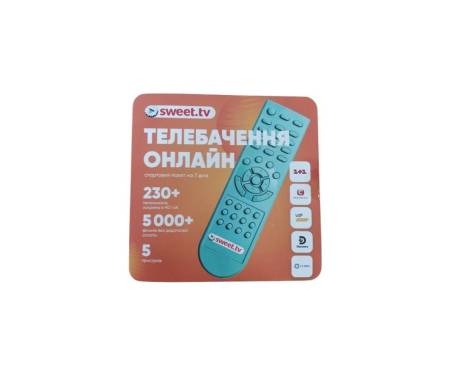 Стартовый пакет Sweet TV тариф М