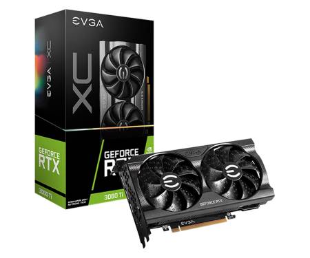 Видеокарта EVGA GeForce RTX 3060 Ti XC GAMING LHR (08G-P5-3663-KL)