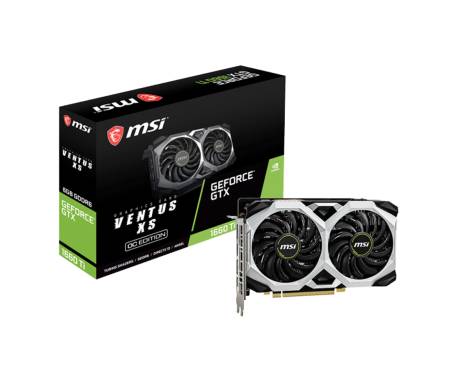 Видеокарта MSI GeForce GTX 1660 Ti VENTUS XS 6G OC