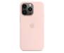 Чехол для Apple iPhone 13 Pro Silicone Case with MagSafe-Chalk Pink