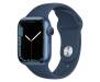 Apple Watch Series 7 GPS 41mm Blue Aluminum Case With Blue Sport Band (MKN13)