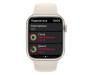 Apple Watch Series 7 GPS 45mm Starlight Aluminum Case With Starlight Sport Band (MKN63)