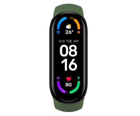 Фітнес-браслет Xiaomi Mi Smart Band 6 NFC Olive 1