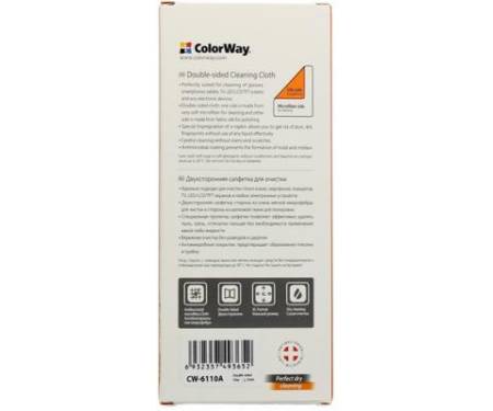 Салфетки ColorWay Premium Double-sided for TFT/LCD, TV (CW-6110A)