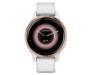 Смарт-часы Garmin Venu 2S Rose Gold with White Leather Band (010-02429-23)