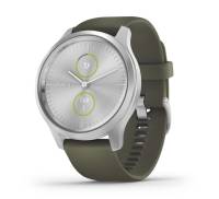 Смарт-часы Garmin Vivomove Style Silver Aluminum w. Moss Silicone B. (010-02240-01)