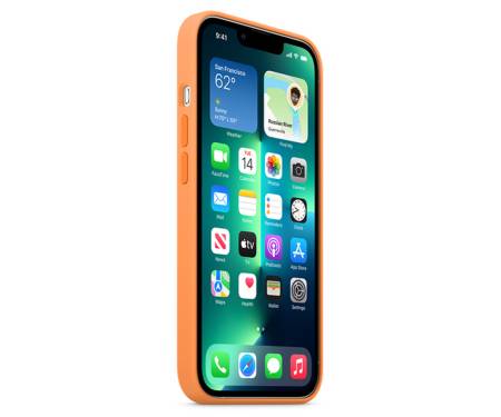 Чохол для Apple iPhone 13 Pro Max Silicone Case with MagSafe - Marigold (MM2M3) 6