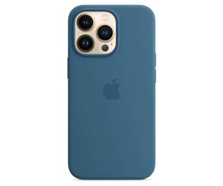 Чехол для Apple iPhone 13 Pro Max Silicone Case with MagSafe - Blue Jay (MM2Q3) 3