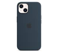 Чехол для Apple iPhone 13 Silicone Case with MagSafe - Abyss Blue (MM293)