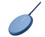Беспроводная зарядка Baseus Simple Mini Magnetic Wireless Charger 15W Blue (WXJK-H03)