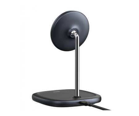 Бездротова зарядка Baseus Swan Magnetic Desktop Bracket Black (WXSW-01)