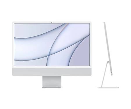 Моноблок Apple iMac 24 M1 Silver 2021 (Z12R000LU/Z12Q000NU)