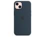 Чехол для Apple iPhone 13 mini Silicone Case with MagSafe - Abyss Blue (MM213) 3