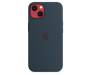 Чехол для Apple iPhone 13 mini Silicone Case with MagSafe - Abyss Blue (MM213) 5