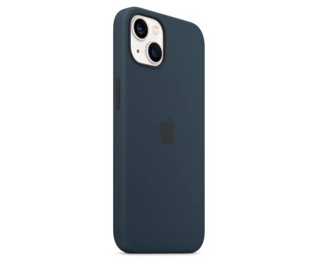 Чехол для Apple iPhone 13 mini Silicone Case with MagSafe - Abyss Blue (MM213) 6