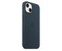 Чехол для Apple iPhone 13 mini Silicone Case with MagSafe - Abyss Blue (MM213) 6