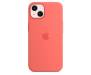 Чехол для Apple iPhone 13 mini Silicone Case with MagSafe - Pink Pomelo (MM1V3) 3