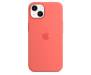 Чехол для Apple iPhone 13 mini Silicone Case with MagSafe - Pink Pomelo (MM1V3) 1
