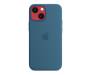 Чехол для Apple iPhone 13 mini Silicone Case with MagSafe - Blue Jay (MM1Y3) 5