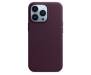 Чохол для Apple iPhone 13 Pro Leather Case with MagSafe - Dark Cherry (MM1A3)