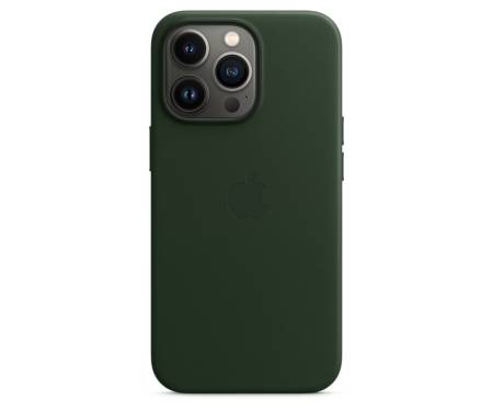 Чохол для Apple iPhone 13 Pro Leather Case with MagSafe - Sequoia Green (MM1G3)