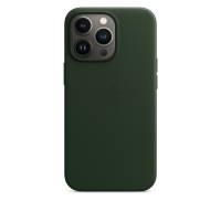 Чохол для Apple iPhone 13 Pro Leather Case with MagSafe - Sequoia Green (MM1G3)