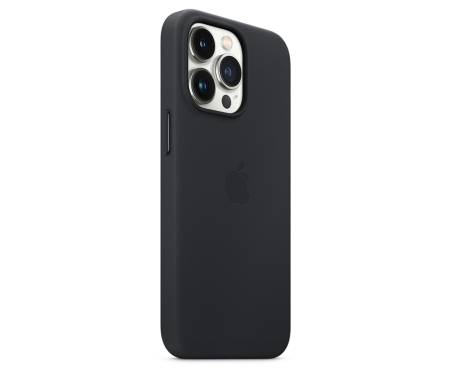 Чохол для Apple iPhone 13 Pro Leather Case with MagSafe - Midnight (MM1H3)