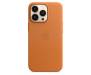 Чехол для Apple iPhone 13 Pro Max Leather Case with MagSafe - Golden Brown (MM1L3) 3