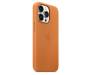 Чехол для Apple iPhone 13 Pro Max Leather Case with MagSafe - Golden Brown (MM1L3) 5