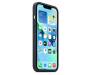 Чохол для Apple iPhone 13 Leather Case with MagSafe - Midnight (MM183)