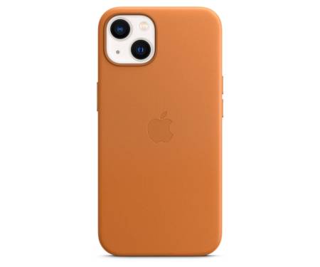 Чехол для Apple iPhone 13 mini Leather Case with MagSafe - Golden Brown (MM0D3) 1