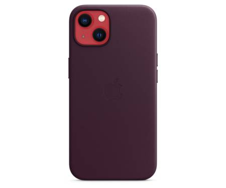 Чехол для Apple iPhone 13 mini Leather Case with MagSafe - Dark Cherry (MM0G3) 3