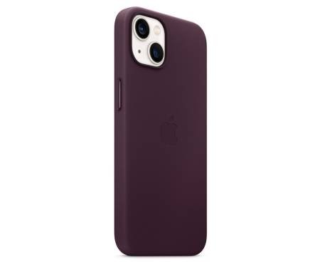 Чехол для Apple iPhone 13 mini Leather Case with MagSafe - Dark Cherry (MM0G3) 6