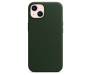 Чехол для Apple iPhone 13 mini Leather Case with MagSafe - Sequoia Green (MM0J3) 3
