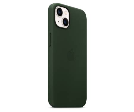 Чехол для Apple iPhone 13 mini Leather Case with MagSafe - Sequoia Green (MM0J3) 6