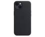 Чохол для Apple iPhone 13 mini Leather Case with MagSafe - Midnight (MM0M3) 2